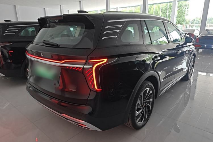 Used Hongqi HS7 PHEV 2024 2.0T PHEV Four-Wheel Drive Flagship Edition 6 Seats Rear Right 45 Deg