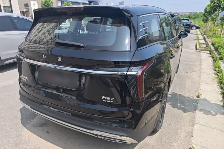 Used Hongqi HS7 PHEV 2024 2.0T PHEV Four-Wheel Drive Flagship Edition 6 Seats Rear Right 45 Deg