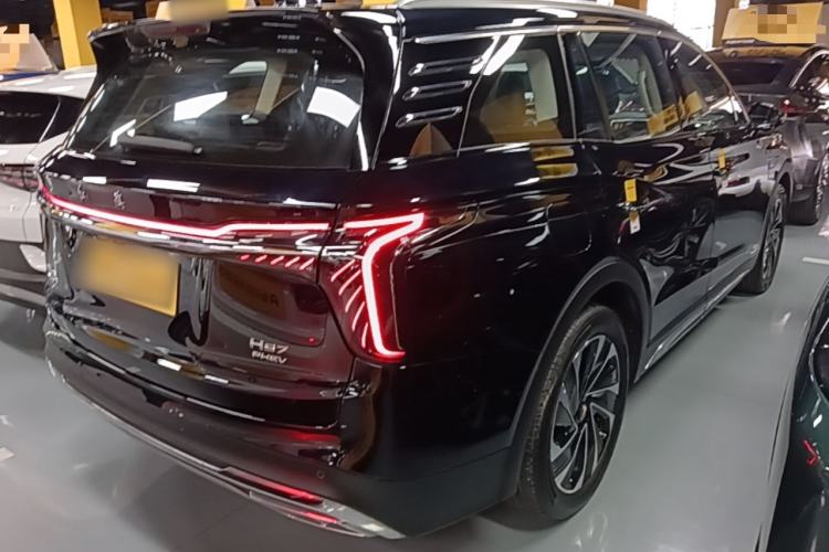 Used Hongqi HS7 PHEV 2024 2.0T PHEV Four-Wheel Drive Flagship Edition 6 Seats Rear Right 45 Deg