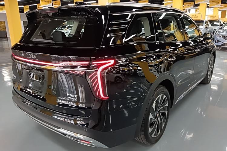 Used Hongqi HS7 PHEV 2024 2.0T PHEV Four-Wheel Drive Flagship Edition 6 Seats Rear Right 45 Deg