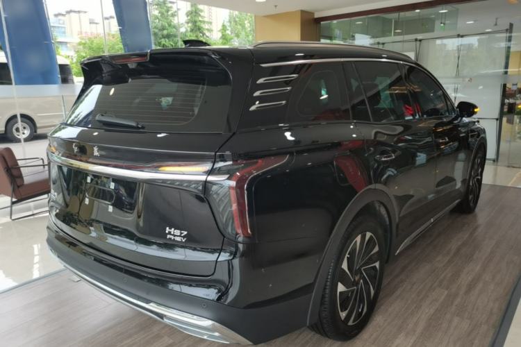 Used Hongqi HS7 PHEV 2024 2.0T PHEV Four-Wheel Drive Flagship Edition 6 Seats Rear Right 45 Deg