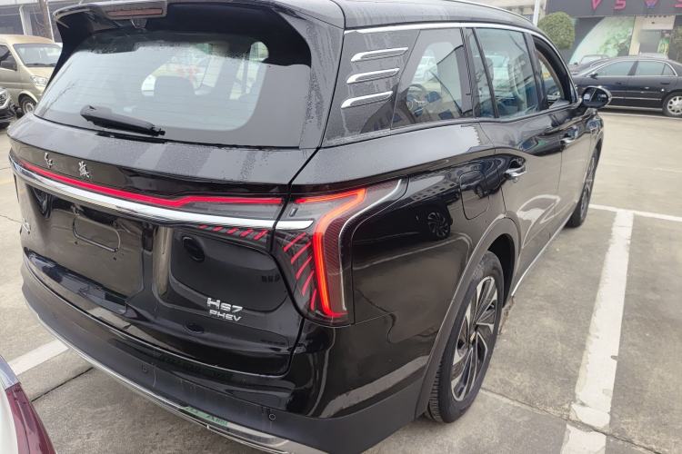 Used Hongqi HS7 PHEV 2024 2.0T PHEV Four-Wheel Drive Flagship Edition 7 Seats Rear Right 45 Deg