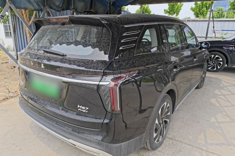 Used Hongqi HS7 PHEV 2024 2.0T PHEV Four-Wheel Drive Flagship Edition 7 Seats Rear Right 45 Deg