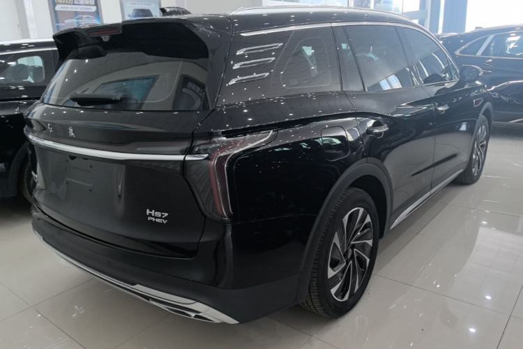 Used Hongqi HS7 PHEV 2024 2.0T PHEV Four-Wheel Drive Flagship Edition 6 Seats Rear Right 45 Deg