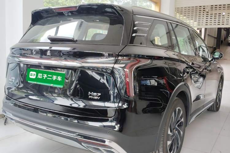 Used Hongqi HS7 PHEV 2024 2.0T PHEV Four-Wheel Drive Flagship Edition 6 Seats Rear Right 45 Deg