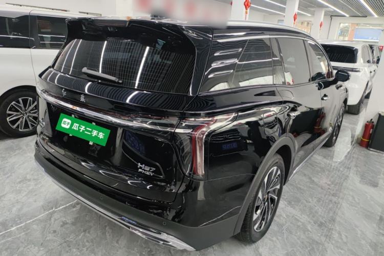 Used Hongqi HS7 PHEV 2024 2.0T PHEV Four-Wheel Drive Flagship Edition 6 Seats Rear Right 45 Deg