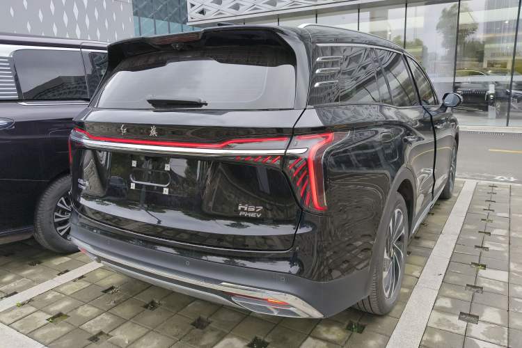 Used Hongqi HS7 PHEV 2024 2.0T PHEV Four-Wheel Drive Flagship Edition 6 Seats Rear Right 45 Deg