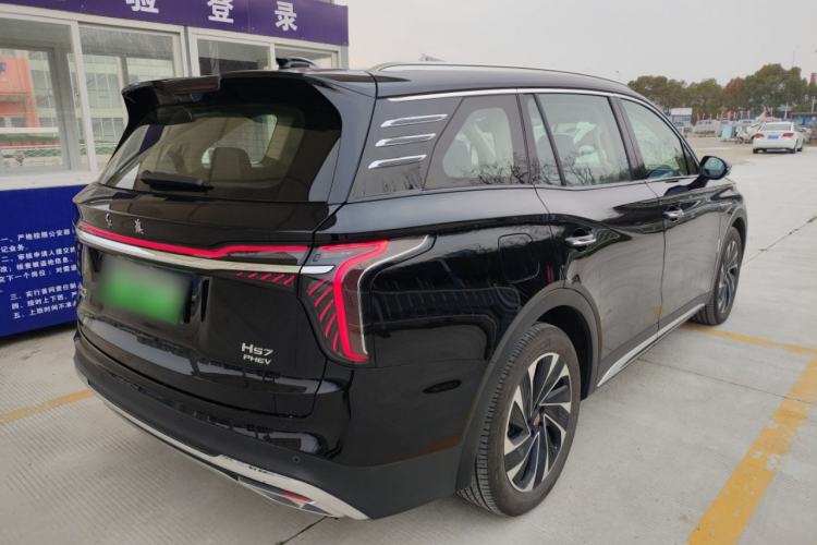Used Hongqi HS7 PHEV 2024 2.0T PHEV Four-Wheel Drive Flagship Edition 6 Seats Rear Right 45 Deg