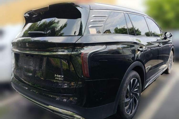 Used Hongqi HS7 PHEV 2024 2.0T PHEV Four-Wheel-Drive Flagship Edition 6 Seats Rear Right 45 Deg