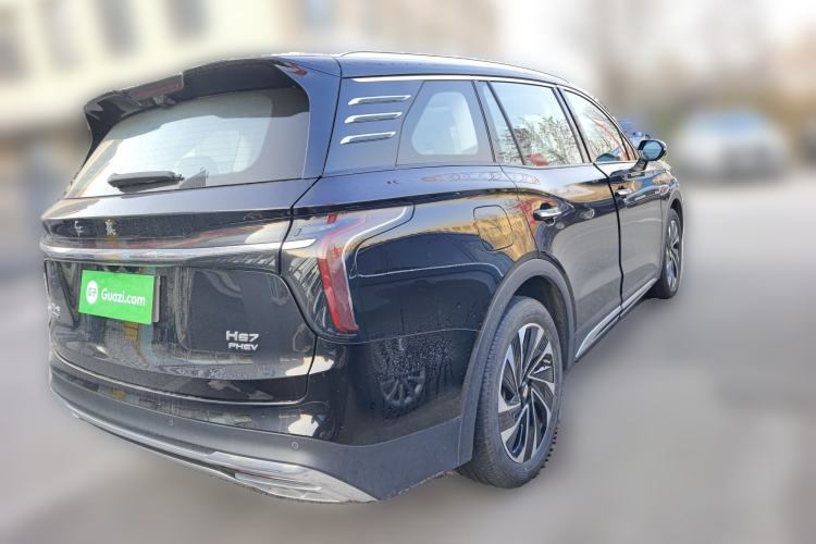 Used Hongqi HS7 PHEV 2024 2.0T PHEV Four-Wheel Drive Flagship Edition 6 Seats Rear Right 45 Deg