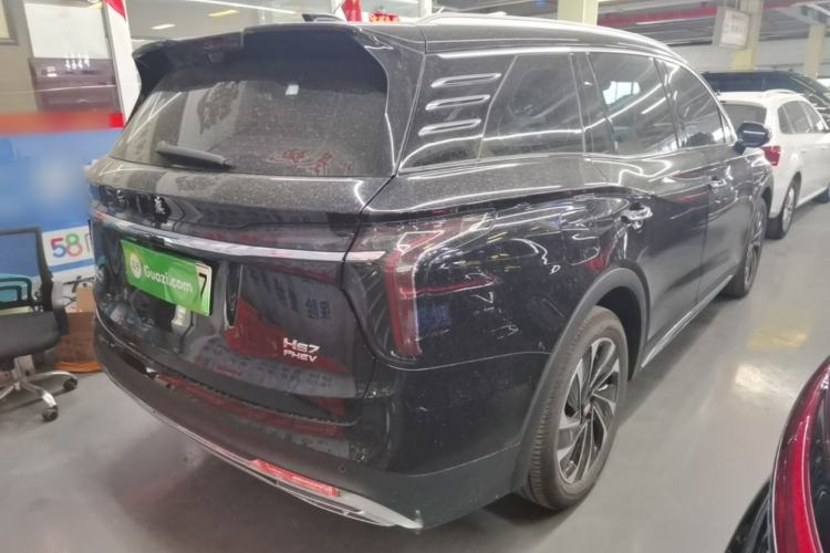 Used Hongqi HS7 PHEV 2024 2.0T PHEV Four-Wheel Drive Flagship Edition 6 Seats Rear Right 45 Deg
