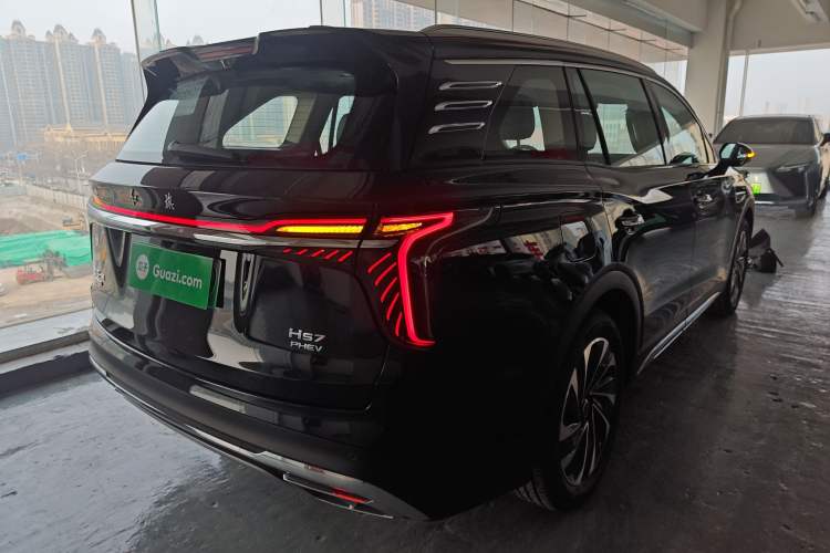 Used Hongqi HS7 PHEV 2024 2.0T PHEV Four-Wheel Drive Flagship Edition 7 Seats Rear Right 45 Deg