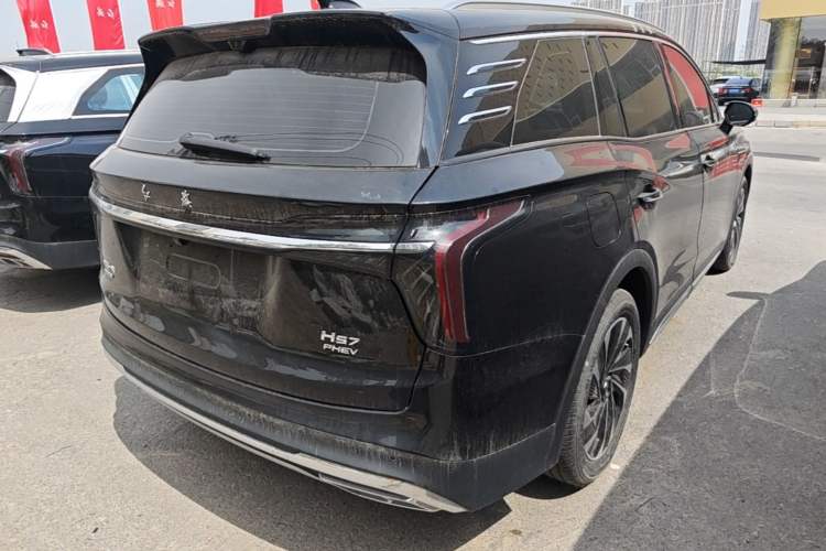 Used Hongqi HS7 PHEV 2024 2.0T PHEV Four-Wheel Drive Flagship Edition 6 Seats Rear Right 45 Deg