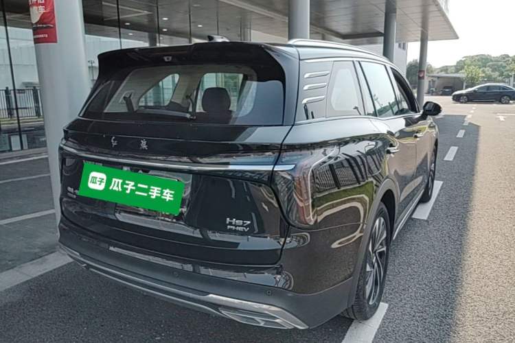Used Hongqi HS7 PHEV 2024 2.0T PHEV Four-Wheel Drive Flagship Edition 6 Seats Rear Right 45 Deg