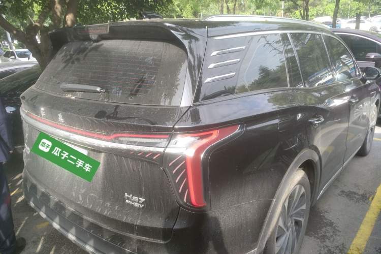Used Hongqi HS7 PHEV 2024 2.0T PHEV Four-Wheel Drive Flagship Edition 6 Seats Rear Right 45 Deg