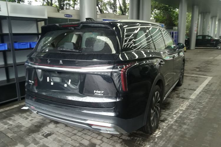 Used Hongqi HS7 PHEV 2024 2.0T PHEV Four-Wheel Drive Flagship Edition 6 Seats Rear Right 45 Deg