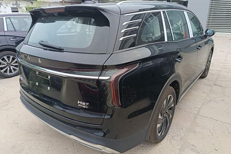 Used Hongqi HS7 PHEV 2024 2.0T PHEV Four-Wheel Drive Flagship Edition 7 Seats Rear Right 45 Deg