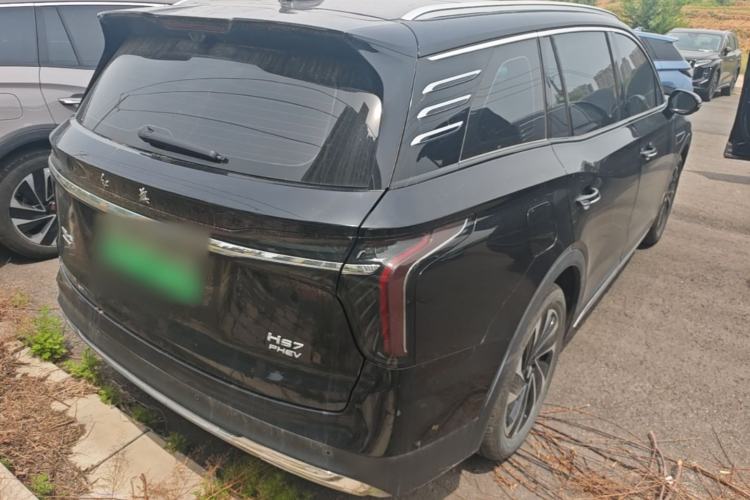 Used Hongqi HS7 PHEV 2024 2.0T PHEV Four-Wheel Drive Flagship Edition 6 Seats Rear Right 45 Deg