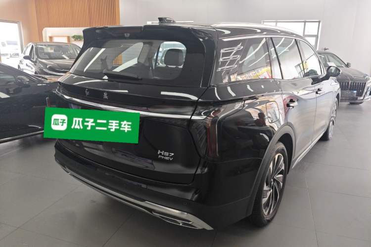 Used Hongqi HS7 PHEV 2024 2.0T PHEV Four-Wheel Drive Flagship Edition 6 Seats Rear Right 45 Deg