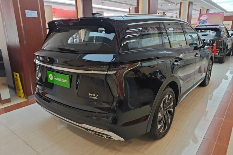Used Hongqi HS7 PHEV 2024 2.0T PHEV Two-Wheel Drive Flagship Edition 6 Seats Rear Right 45 Deg