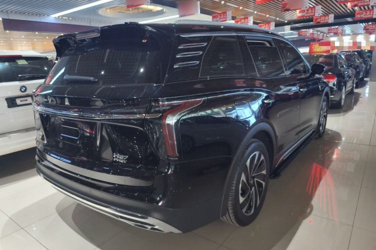 Used Hongqi HS7 PHEV 2024 2.0T PHEV Four-Wheel Drive Flagship Edition 7 Seats Rear Right 45 Deg