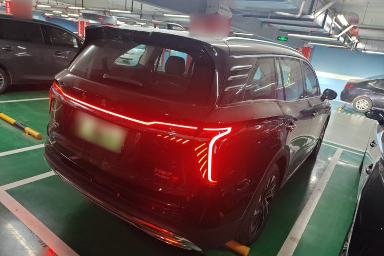 Used Hongqi HS7 PHEV 2024 2.0T PHEV Four-Wheel Drive Flagship Edition 6 Seats Rear Right 45 Deg