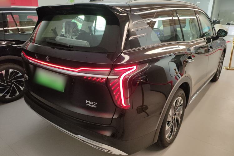 Used Hongqi HS7 PHEV 2024 2.0T PHEV Four-Wheel Drive Flagship Edition 7 Seats Rear Right 45 Deg