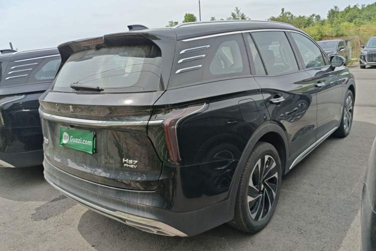 Used Hongqi HS7 PHEV 2024 2.0T PHEV Four-Wheel Drive Flagship Edition 6 Seats Rear Right 45 Deg
