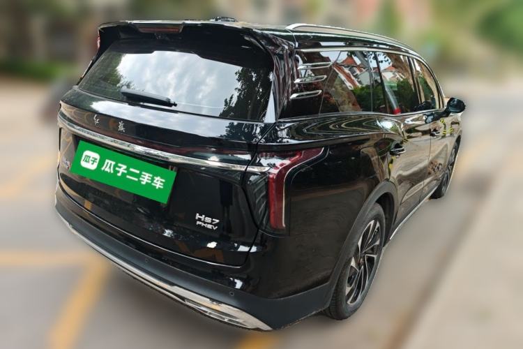 Used Hongqi HS7 PHEV 2024 2.0T PHEV Two-Wheel Drive Flagship Edition 6 Seats Rear Right 45 Deg