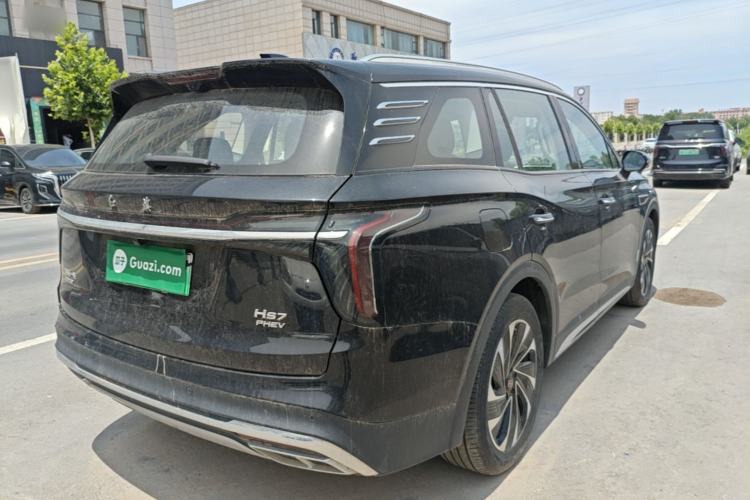 Used Hongqi HS7 PHEV 2024 2.0T PHEV Four-Wheel Drive Flagship Edition 7 Seats Rear Right 45 Deg