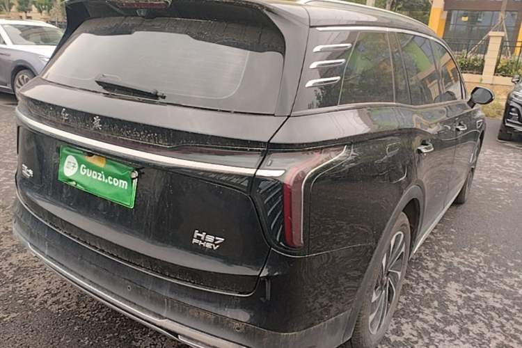 Used Hongqi HS7 PHEV 2024 2.0T PHEV Four-Wheel Drive Flagship Edition 7 Seats Rear Right 45 Deg