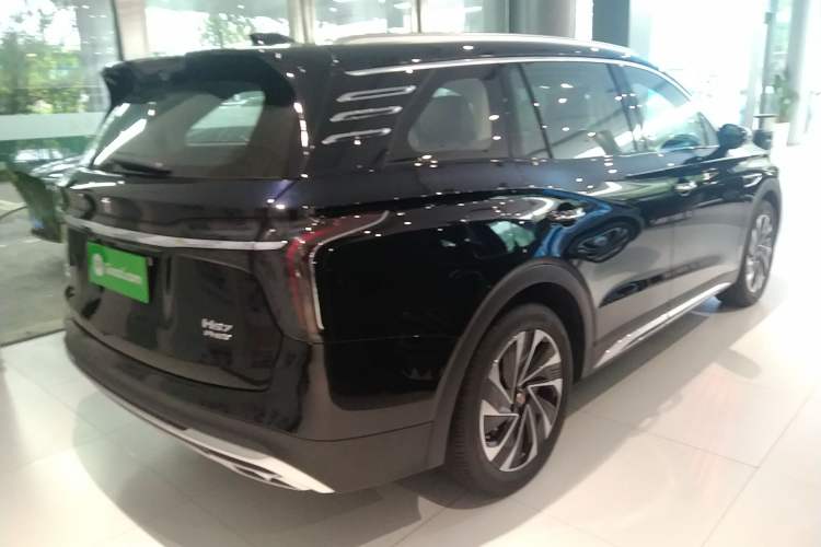 Used Hongqi HS7 PHEV 2024 2.0T PHEV Four-Wheel Drive Flagship Edition 7 Seats Rear Right 45 Deg