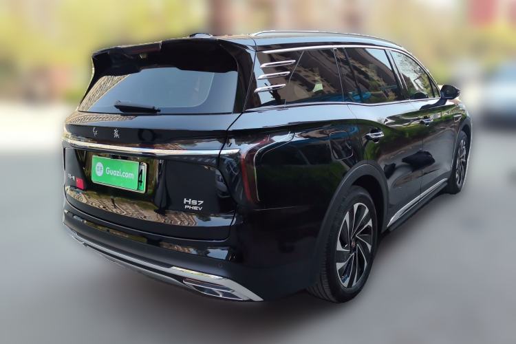 Used Hongqi HS7 PHEV 2024 2.0T PHEV Two-Wheel Drive Flagship Edition 6 Seats Rear Right 45 Deg