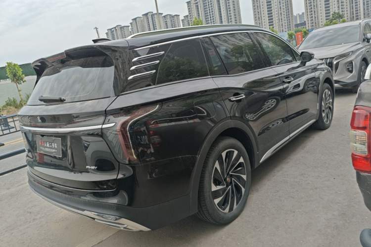 Used Hongqi HS7 PHEV 2024 2.0T PHEV Four-Wheel Drive Flagship Edition 6 Seats Rear Right 45 Deg