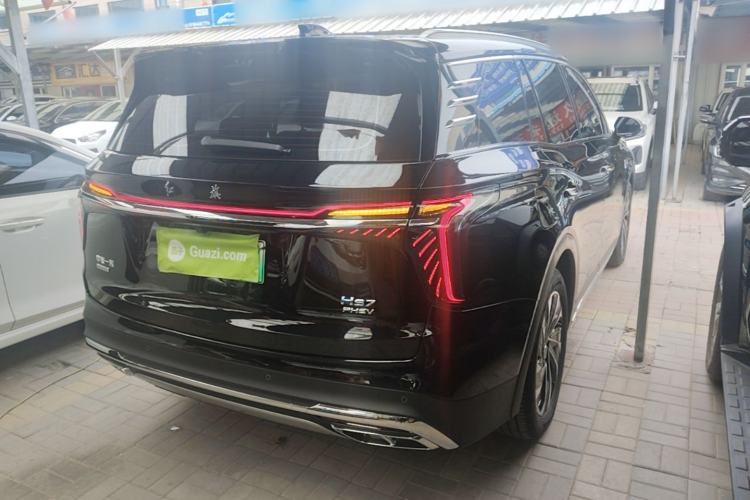 Used Hongqi HS7 PHEV 2024 2.0T PHEV Four-Wheel Drive Flagship Edition 6 Seats Rear Right 45 Deg