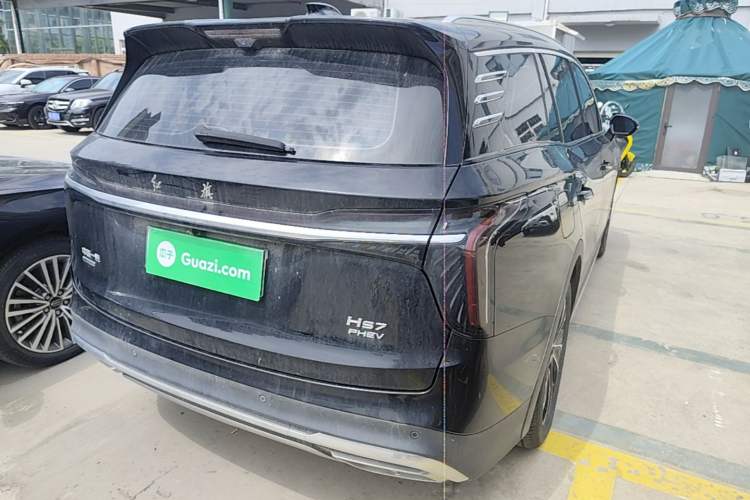 Used Hongqi HS7 PHEV 2024 2.0T PHEV Four-Wheel Drive Flagship Edition 6 Seats Rear Right 45 Deg