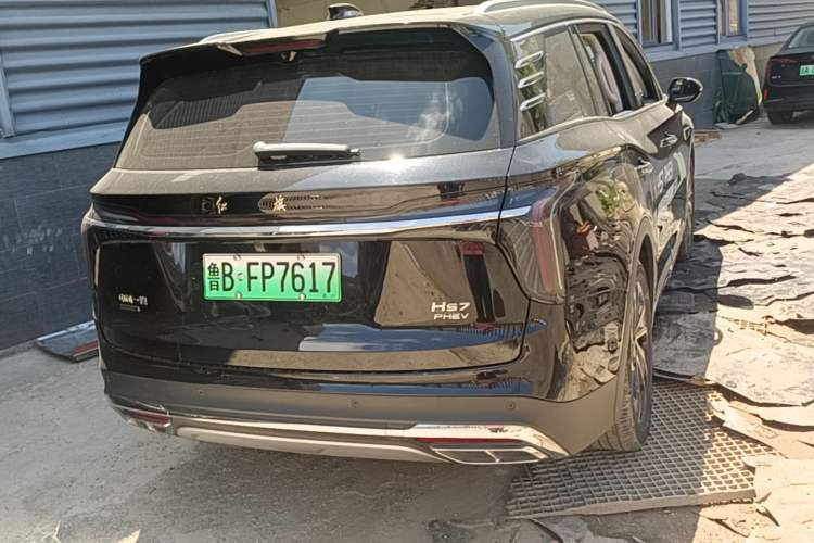 Used Hongqi HS7 PHEV 2024 2.0T PHEV Four-Wheel Drive Flagship Edition 6 Seats Rear Right 45 Deg