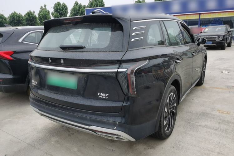 Used Hongqi HS7 PHEV 2024 2.0T PHEV Four-Wheel Drive Flagship Edition 7 Seats Rear Right 45 Deg
