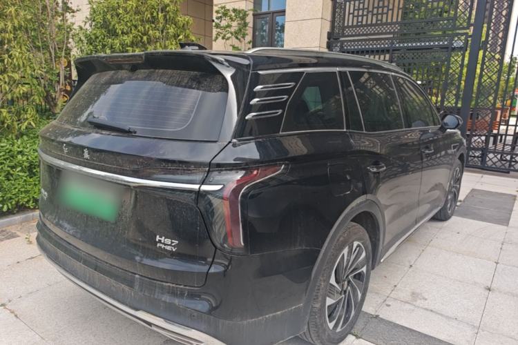 Used Hongqi HS7 PHEV 2024 2.0T PHEV Four-Wheel Drive Flagship Edition 7 Seats Rear Right 45 Deg