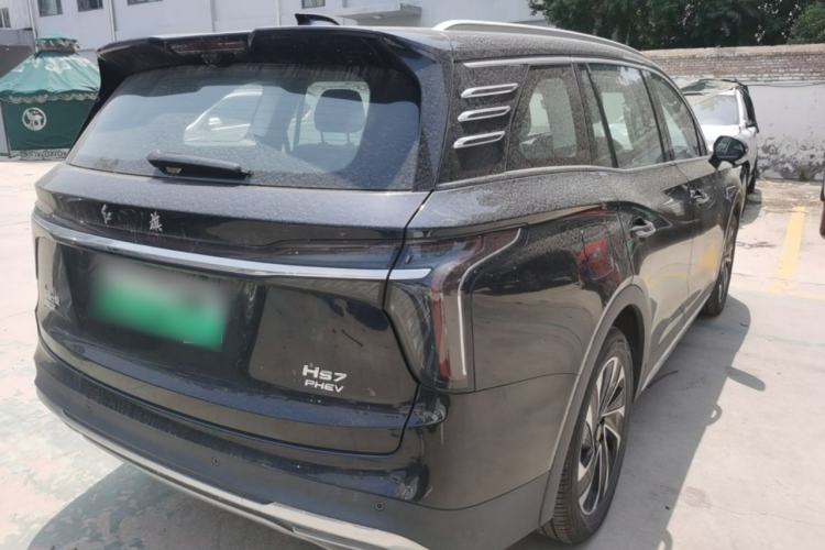 Used Hongqi HS7 PHEV 2024 2.0T PHEV Four-Wheel Drive Flagship Edition 7 Seats Rear Right 45 Deg