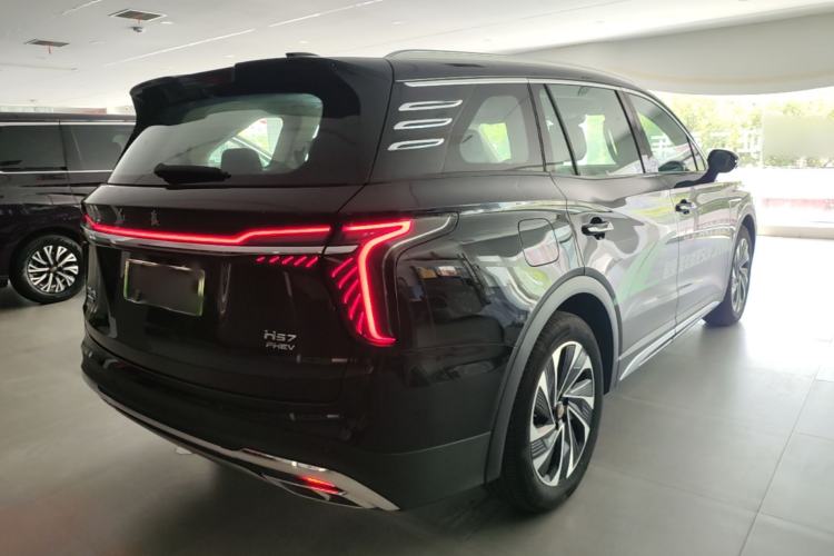 Used Hongqi HS7 PHEV 2024 2.0T PHEV Four-Wheel Drive Flagship Edition 6 Seats Rear Right 45 Deg