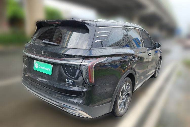 Used Hongqi HS7 PHEV 2024 2.0T PHEV Two-Wheel Drive Flagship Edition 6 Seats Rear Right 45 Deg