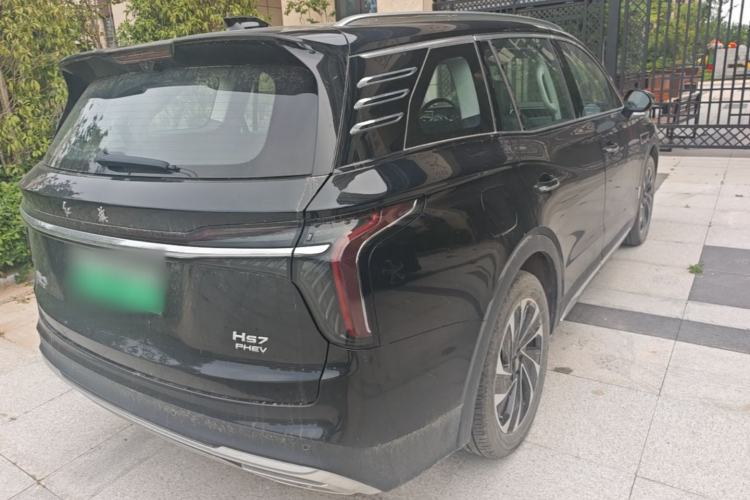 Used Hongqi HS7 PHEV 2024 2.0T PHEV Four-Wheel Drive Flagship Edition 7 Seats Rear Right 45 Deg