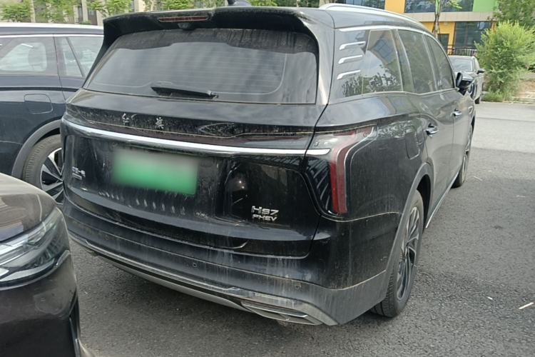 Used Hongqi HS7 PHEV 2024 2.0T PHEV Four-Wheel Drive Flagship Edition 6 Seats Rear Right 45 Deg