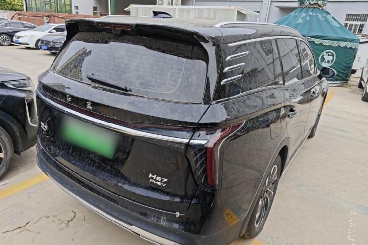 Used Hongqi HS7 PHEV 2024 2.0T PHEV Four-Wheel Drive Flagship Edition 6 Seats Rear Right 45 Deg