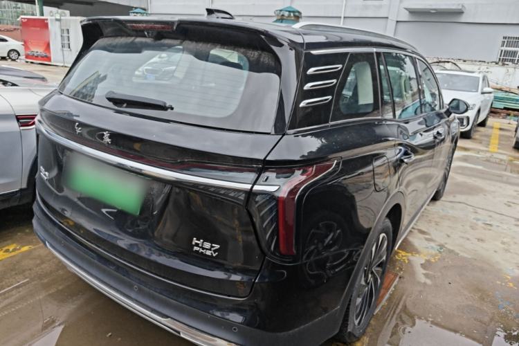 Used Hongqi HS7 PHEV 2024 2.0T PHEV Four-Wheel Drive Flagship Edition 6 Seats Rear Right 45 Deg