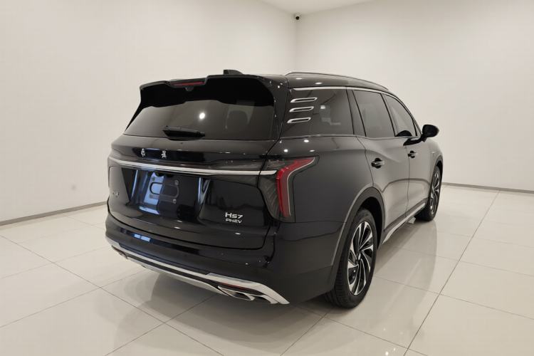 Used Hongqi HS7 PHEV 2024 2.0T PHEV Four-Wheel Drive Flagship Edition 6 Seats Rear Right 45 Deg