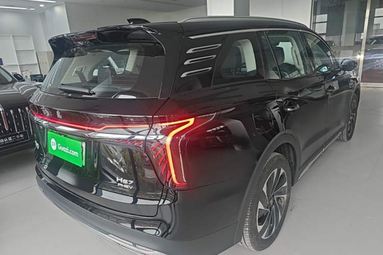 Used Hongqi HS7 PHEV 2024 2.0T PHEV Four-Wheel Drive Flagship Edition 6 Seats Rear Right 45 Deg