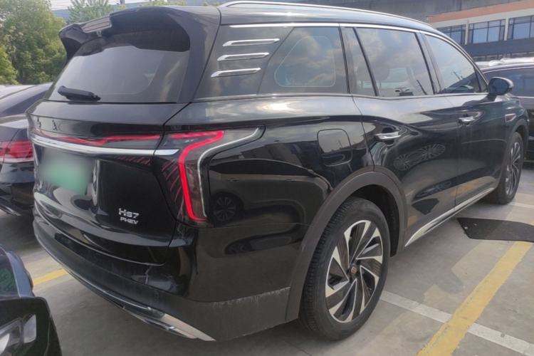 Used Hongqi HS7 PHEV 2024 2.0T PHEV Four-Wheel Drive Flagship Edition 6 Seats Rear Right 45 Deg