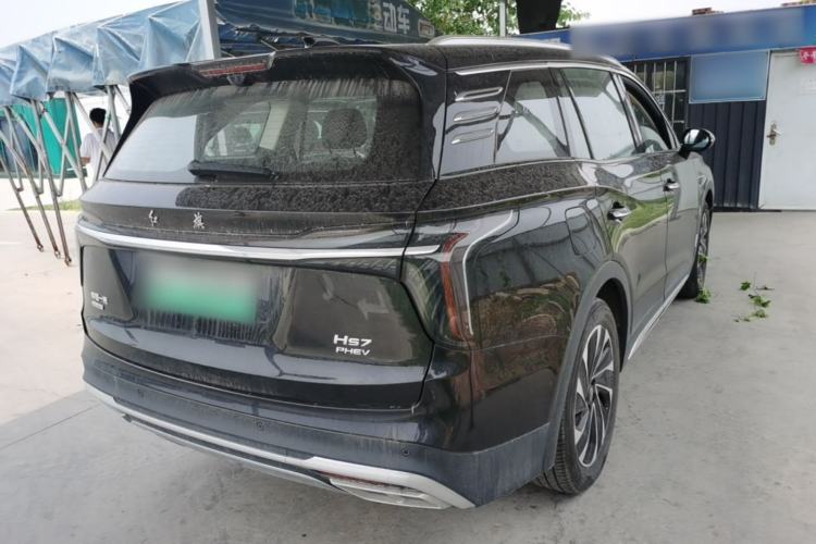 Used Hongqi HS7 PHEV 2024 2.0T PHEV Four-Wheel Drive Flagship Edition 6 Seats Rear Right 45 Deg